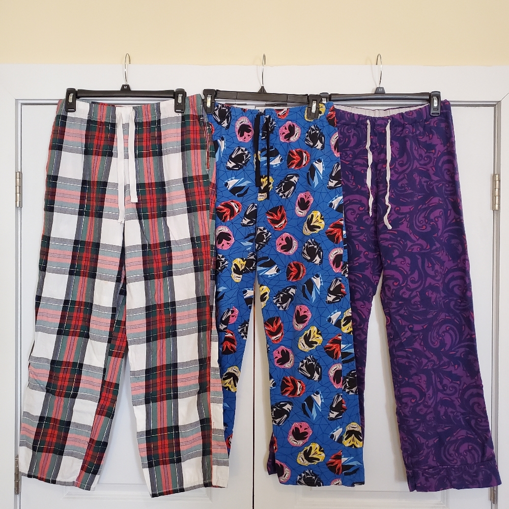 3 Pairs of Pajama Pants
